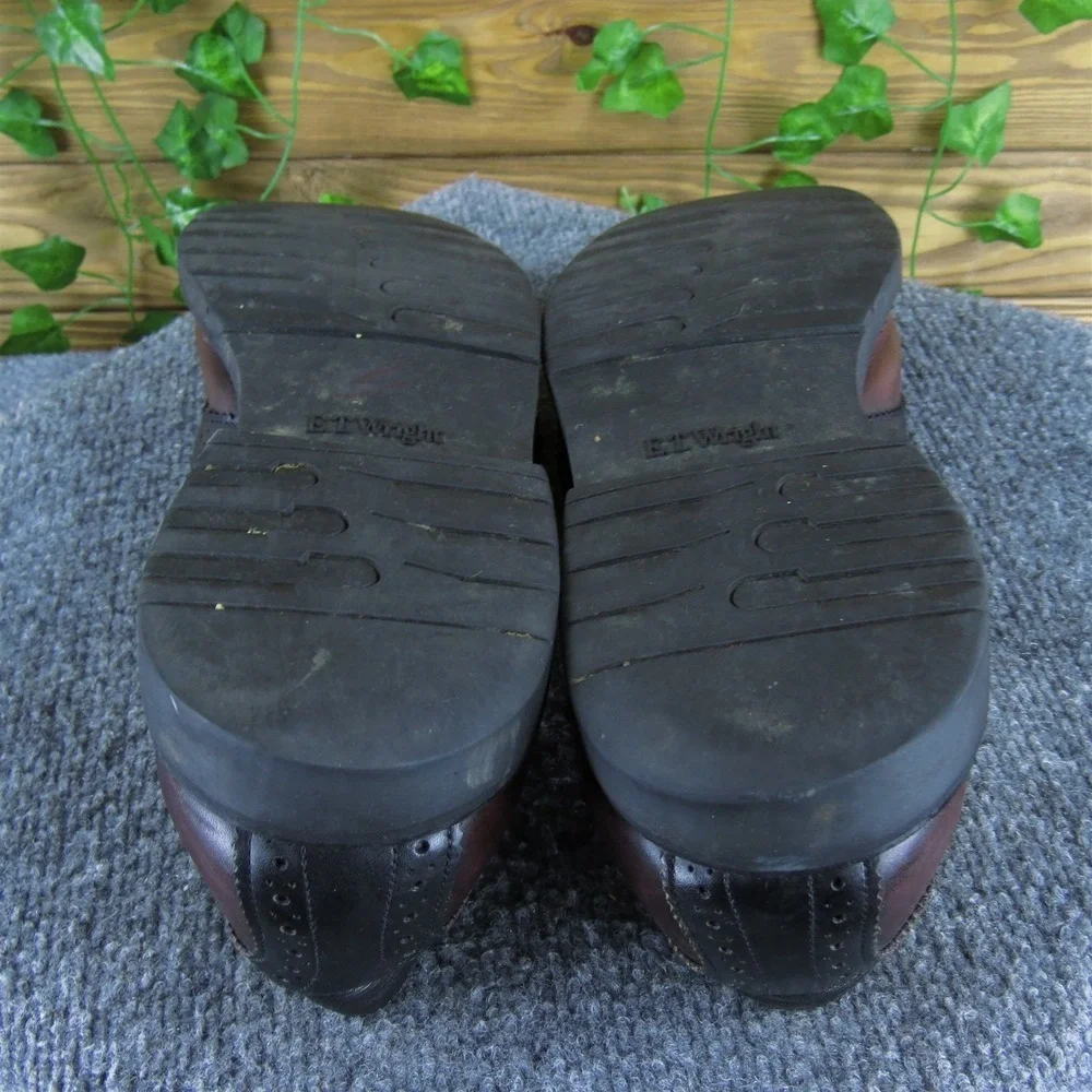 E.T. Wright‎ Men  Saddle Oxfords Burgundy  Size 10.5 Narrow  Used 2025